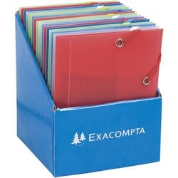 3-flap mappen exacompta 50889e kleurenassortiment