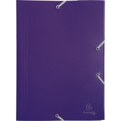 3-flap mappen exacompta 55918e polypropyleen
