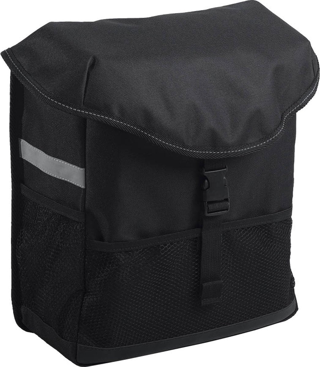 Willex single camping bag - enkele fietstas - 10 liter - zwart