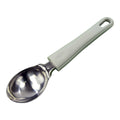 Aro houseware ijsbollepel rvs met wit kunststof heft