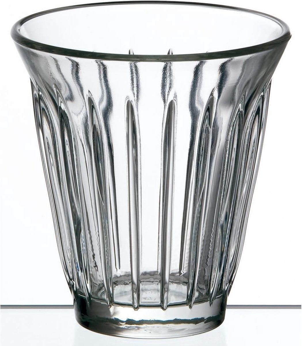 La rochere la rochère zinc - koffie- en theeglas - 19 cl - set van 6