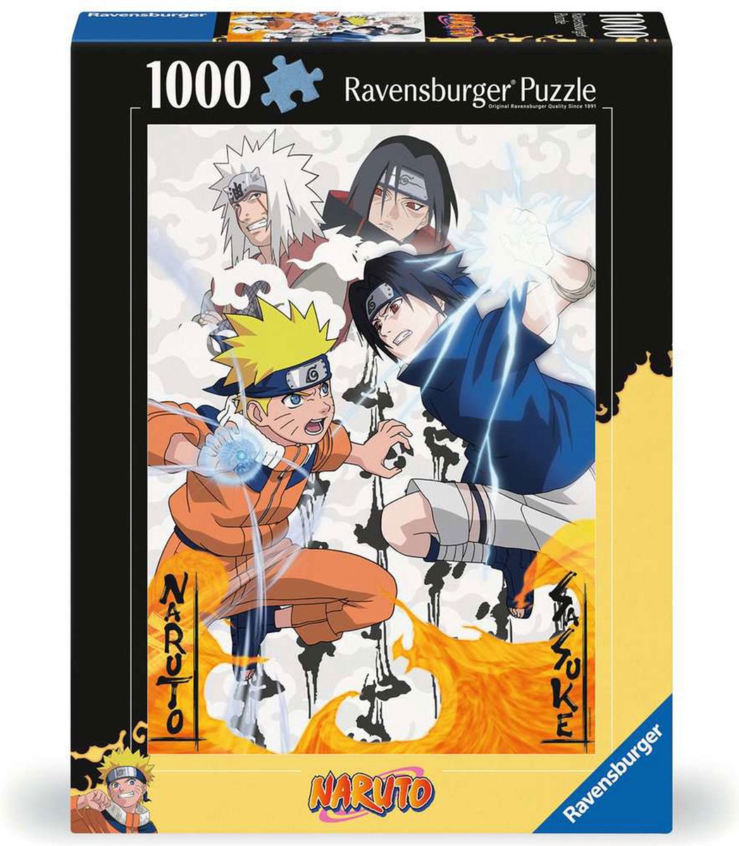 Ravensburger Puzzle Naruto vs. Sasuke, 1000 Teile.