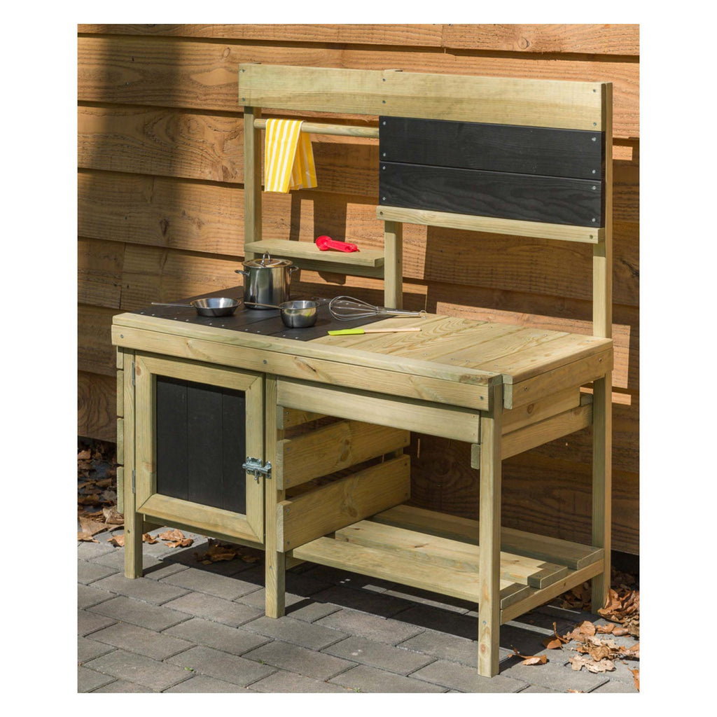 SwingKing Spielküche aus Holz für draußen