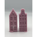 Vos decorations huisje geur fruit melange a set a 2