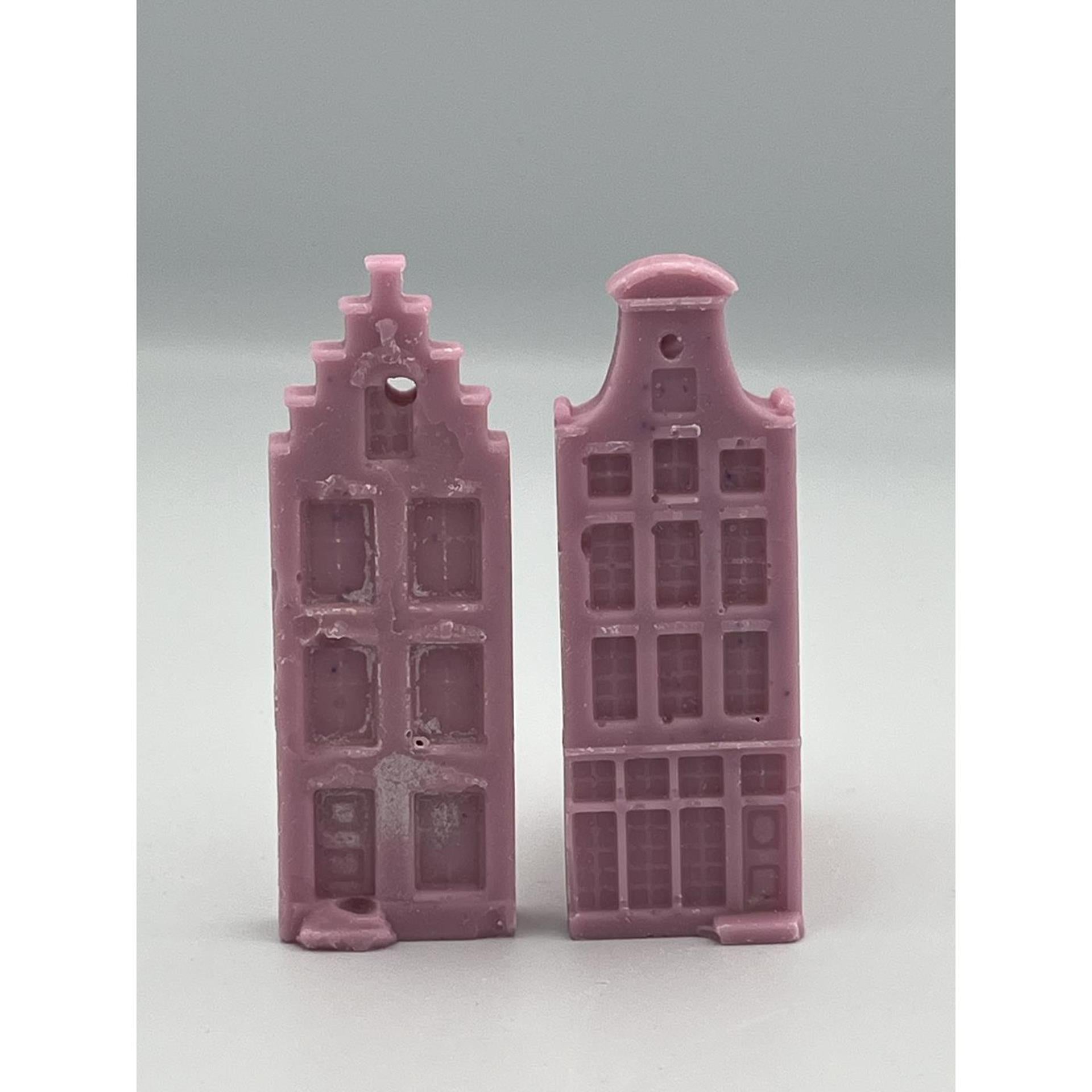 Vos decorations huisje geur fruit melange a set a 2