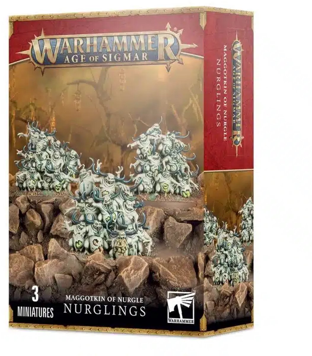 Games workshop warhammer age of sigmar: maggotkin of nurgle (nurglings) -