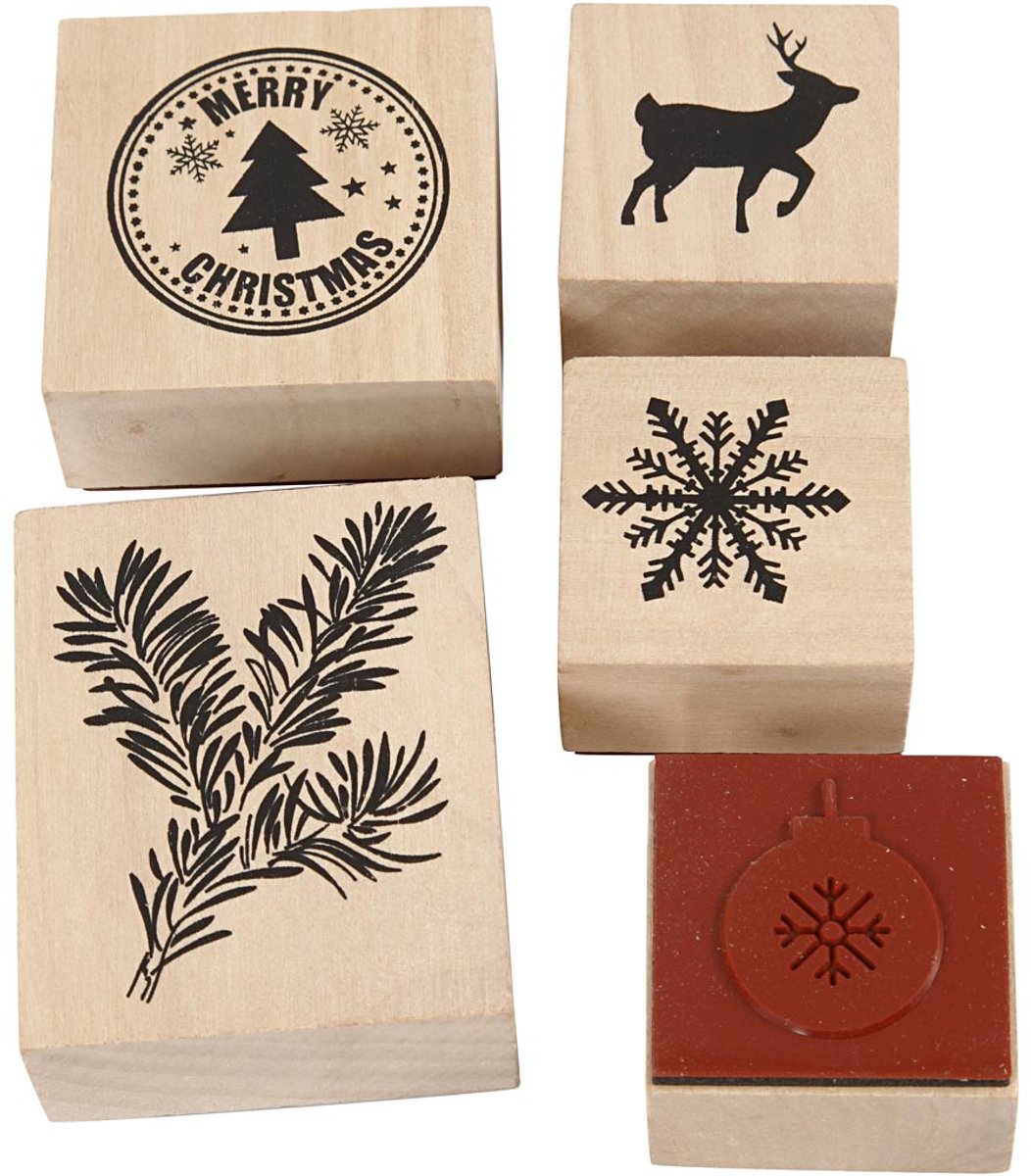 Creativ company https: www.cchobby.nl stempelset-kerstmis-5-div-1-doos