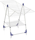 Leifheit 81409 Classic 250 Flex Wäscheständer weiß blau