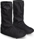 Gripgrab - dryfoot 2 waterproof everyday regen fiets overschoenen waterdichte fietsoverschoenen schoenovertrekken - zwart - maat xxxl (48 49)
