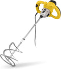 Powerplus beton- en verfmenger powx0842 - 1600w - ø160 mm – m14 – 120nm