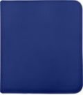 Ultrapro 12-pocket zippered pro-binder blue
