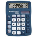 Mini bureau rekenmachine ti-1726 blauw 8 karakters