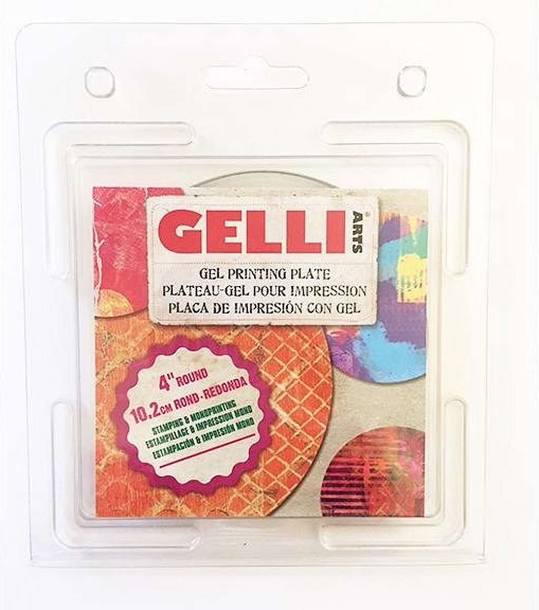 Gelli arts - gel plate round 10cm