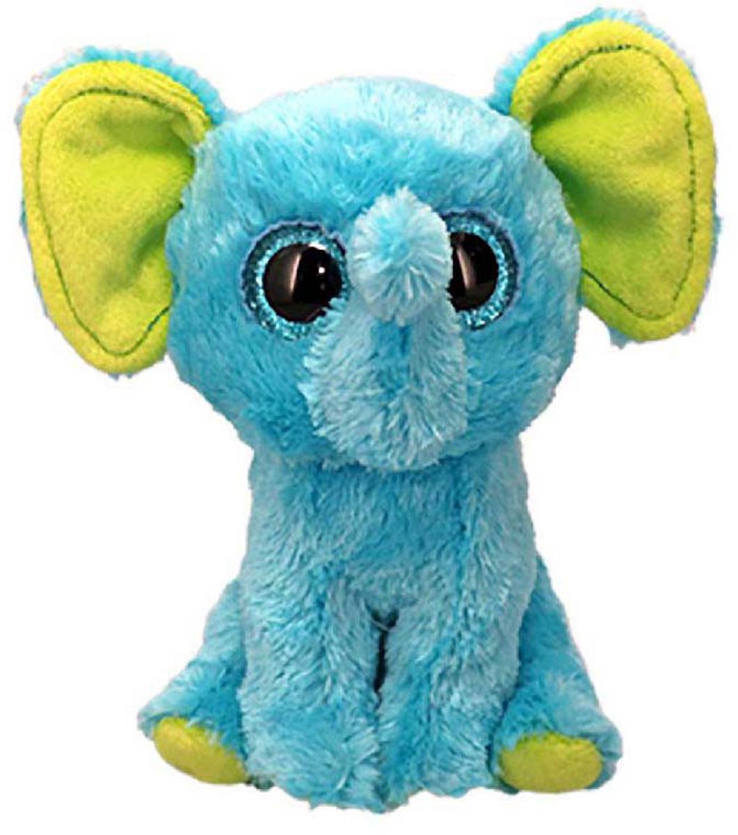 Ty Beanie Boo Rüssels blauer Elefant, 15 cm