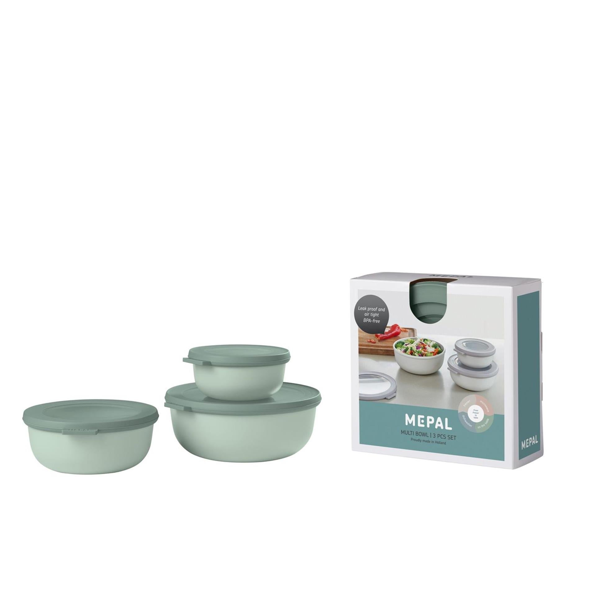 Mepal multikomset cirqula rond 350+750+1250ml