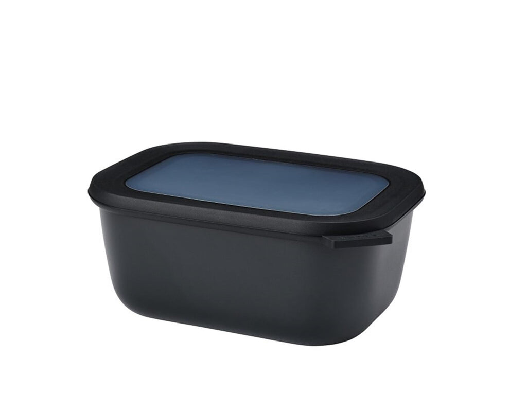 Mepal multikom cirqula rechthoekig 1500ml - nordic black 21,2x16,2x8,9cm