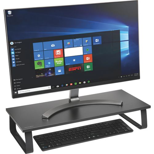 Monitorstandaard, extra breed, kensington zwart