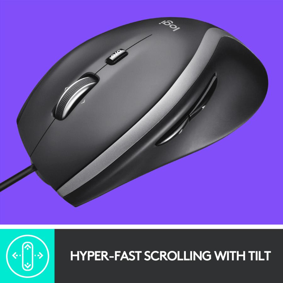 Logitech muis 910-005784 met kabel zwart