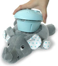 Jamara Traumhafte Elefanten-Nachtlampe 32 cm grau