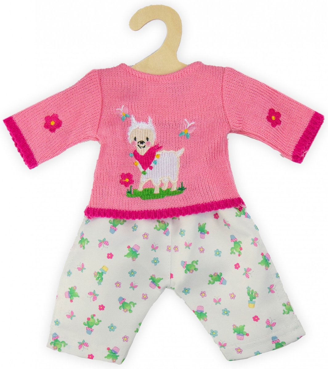 Heless Poppen Pullover mit Alpakahose, 28-35 cm