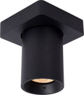 Lucide nigel - plafondspot (plafondlamp) - led dim to warm - gu10 - 1x5w 2200k 3000k - zwart