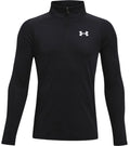 Under armour ua tech 2.0 1 - 2 zip unisex sporttrui - zwart - wit