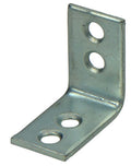1013755 - 20 geplooide winkelhaken verzinkt 25x25x15mm | 10 stuks