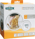 Petsafe 917 classic - incl. tunnel - wit - kattenluik - ø 22.4 cm