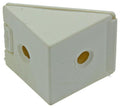 Mack 1013641 - 4 hoekverbinders smal wit | 5 stuks