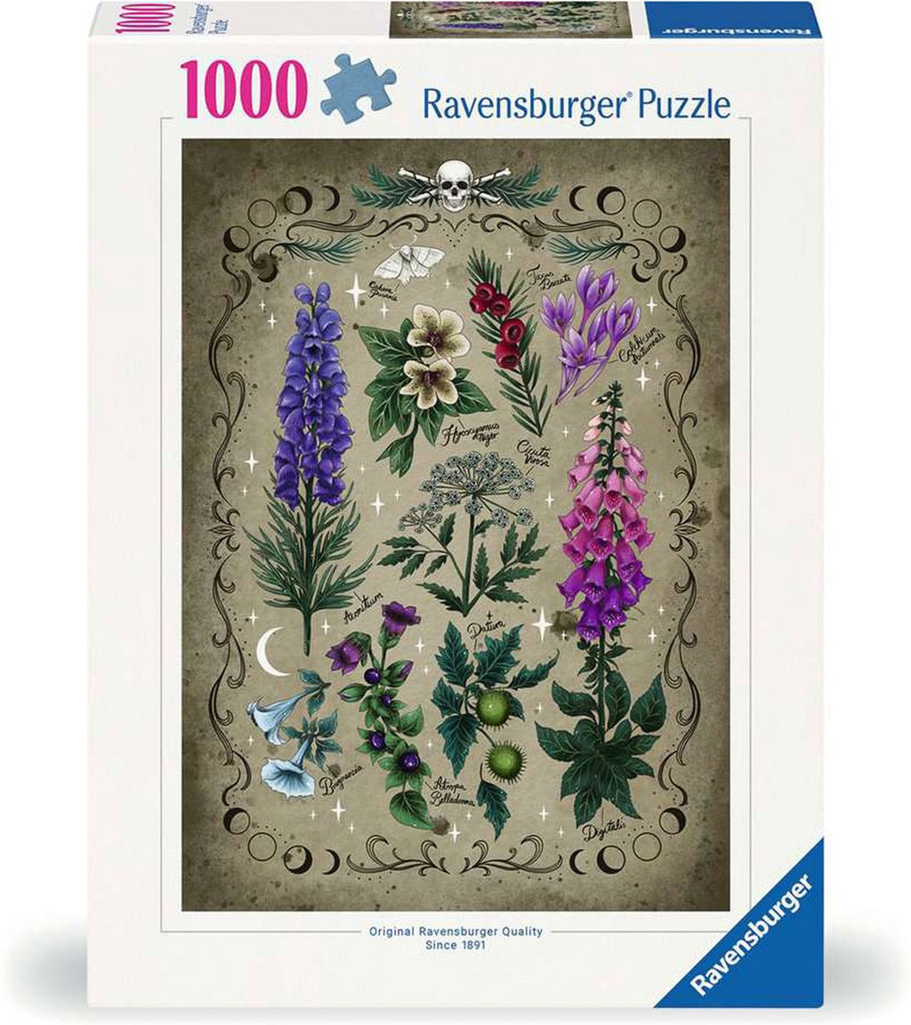 Ravensburger legpuzzel giftpflanzen 1000 stukjes puzzel volwassenen.