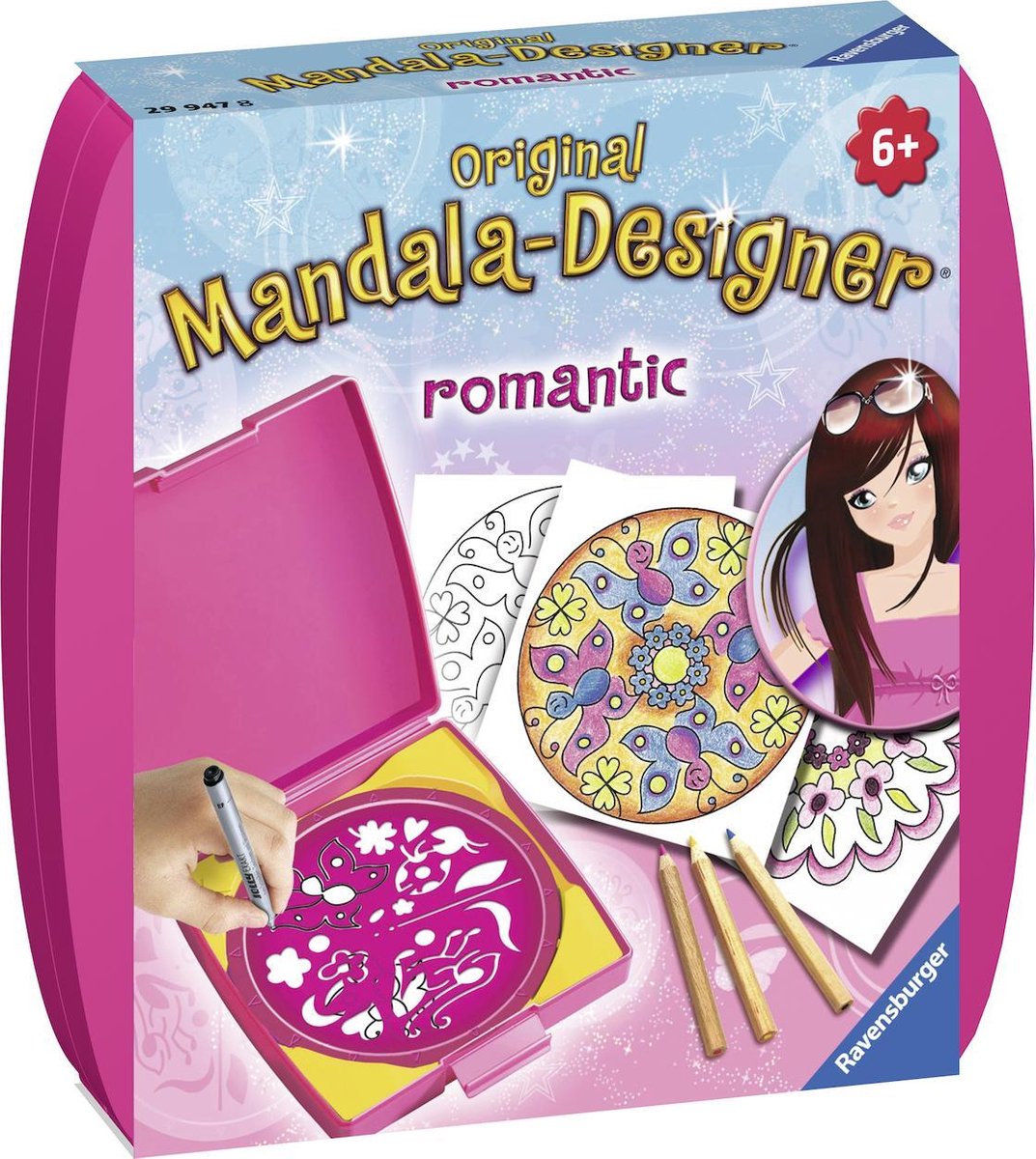 Mandala-designer ravensburger mini mandala designer® romantic