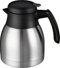 Bravilor thermoskan dubbelwandig 1 liter rvs zwart