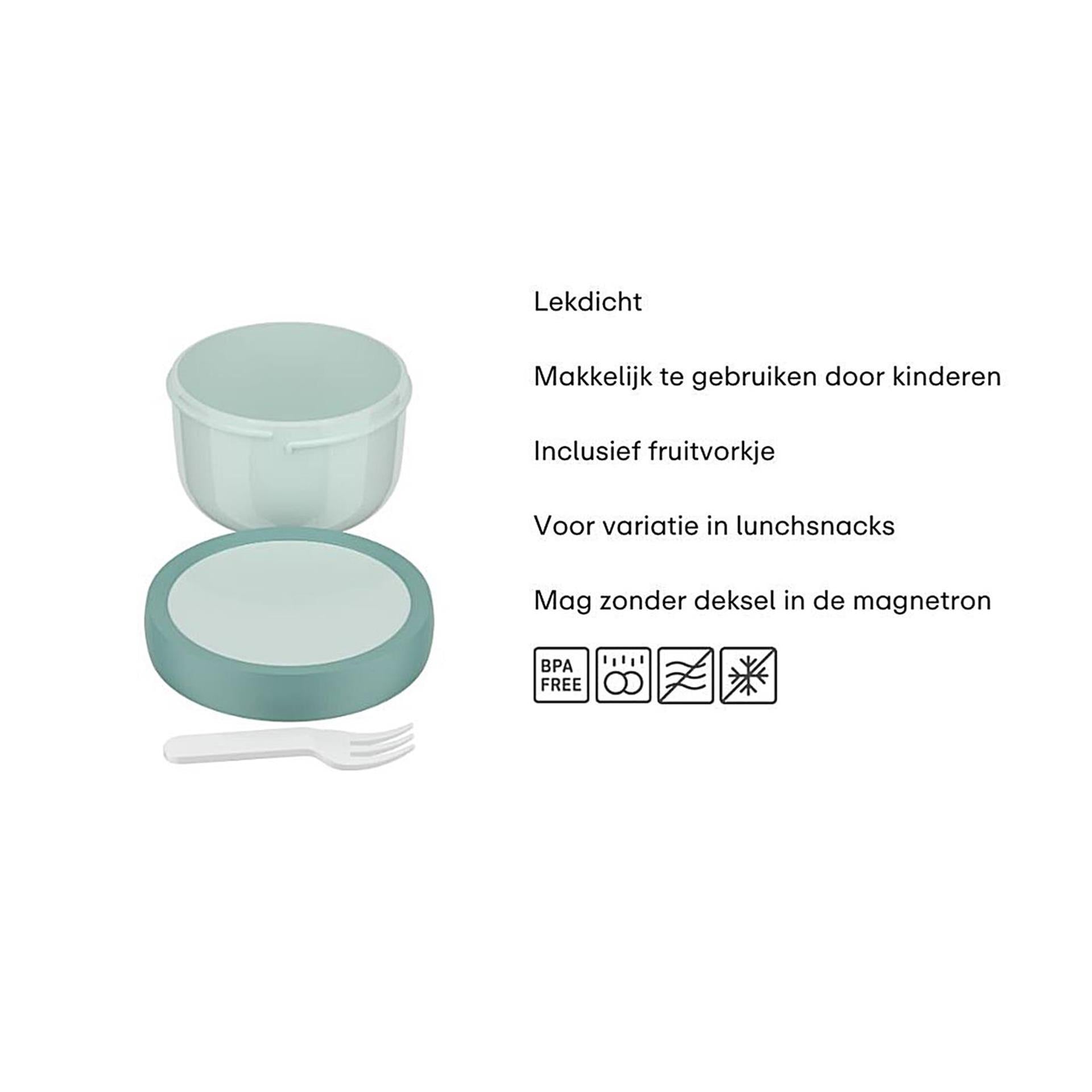 Mepal fruitbox 300ml cool mint