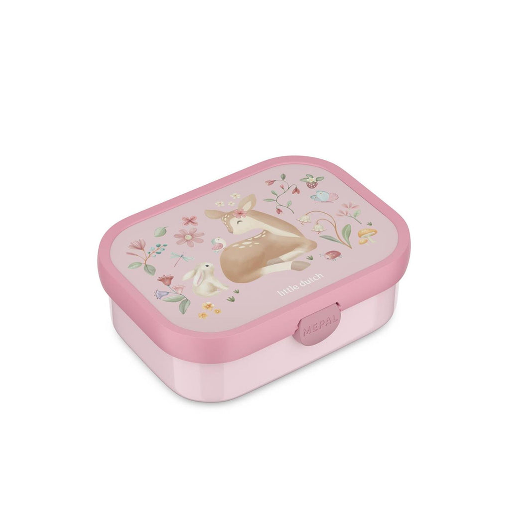 Mepal lunchbox campus little dutch - 750 ml - broodtrommel met vakjes voor kinderen - geschikt voor 4 boterhammen - fairy garden