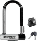Kryptonite kryptolok mini-7 beugelslot fiets – art-2 slot – beugelslot elektrische fiets – 17,8x8,2 cm– staal – zwart