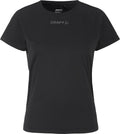 Craft core essence ss tee 2 w dames sportshirt - zwart