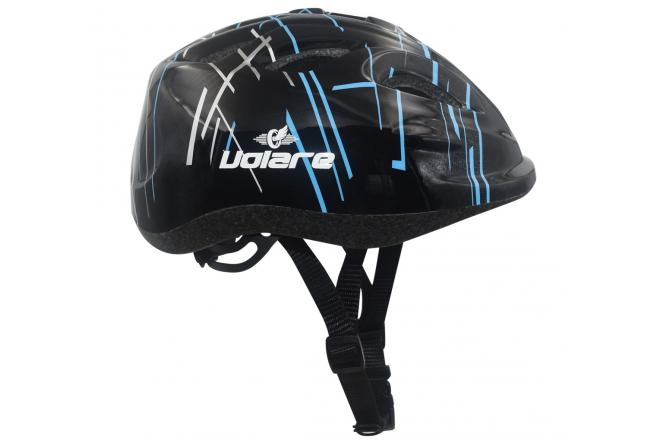 Volare Fahrradhelm - Kinder - Schwarz - 47-51 cm