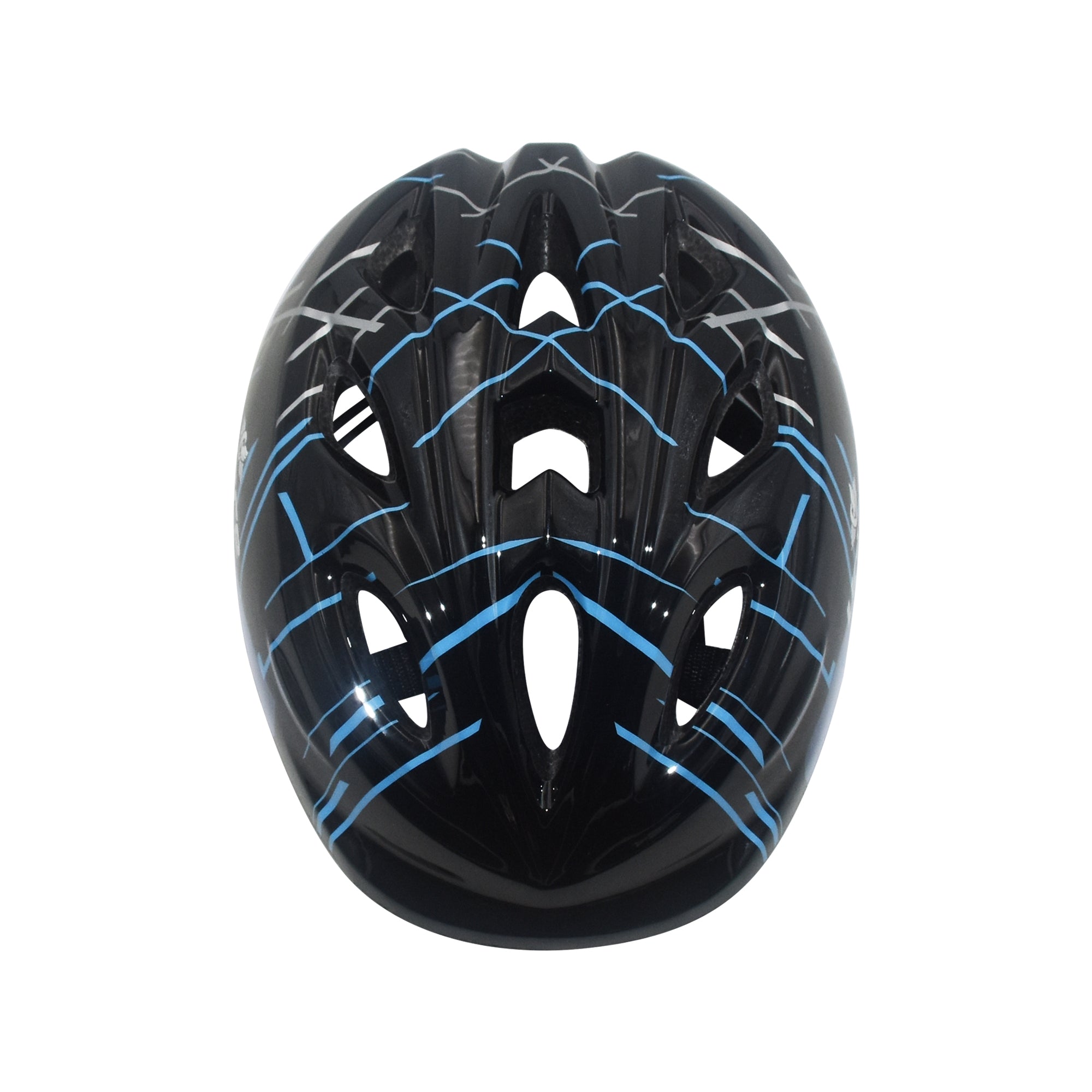 Volare Fahrradhelm - Kinder - Schwarz - 47-51 cm