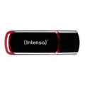 Usb-stick intenso business line 8 gb zwart rood