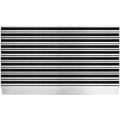 Entreemat professional line profi brush zwart, zilver