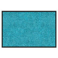 Deurmat color your life rhine turquoise