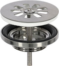 Differnz afvoerplug - mat chroom