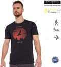 Brubeck heren outdoor wool pro shirt – merino wol blend – lichtgewicht, ademend sneldrogend – voor hiking wandelen - zwart - xl
