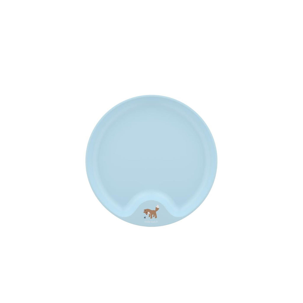 Mepal mio kinderbord little dutch - magnetronbestendig - met greep - kinderservies - forest friends