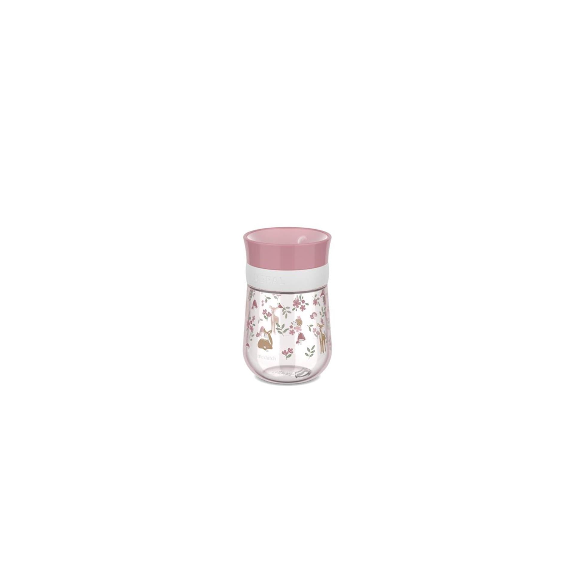 Mepal mio 360° drinkbeker little dutch - 300 ml - makkelijk vast te houden - kinderservies - fairy garden