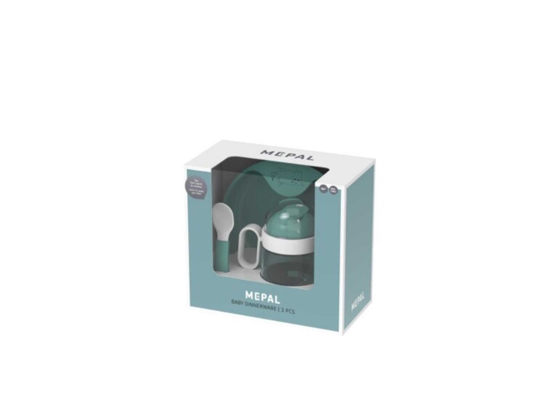Mepal babyservies 3-delig turquoise