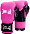 Everlast powerlock og training (kick)bokshandschoenen klittenband, roze zwart, 12-oz 12 oz