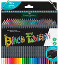 Faber-castell black edition kleurpotloden - 100 stuks - fc-116411