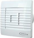 Air roxy badkamerventilator 120 mm wit automatische sluitklep - prestige 120zg