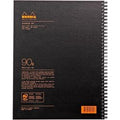 Notitieboek rhodia 191301c geperforeerd zwart